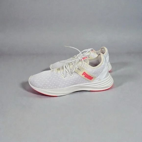 Puma Radiate XT White & Pink Athletic Soft Foam+ Training Sneakers Women’s 9.5 - Picture 2 of 8